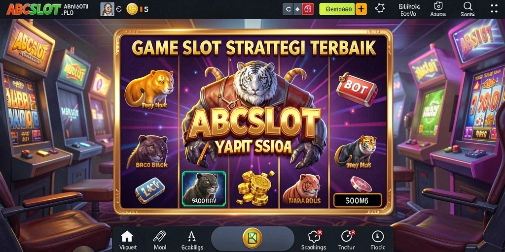 Tampilan gameplay menarik dan seru dari ABCSLOT.