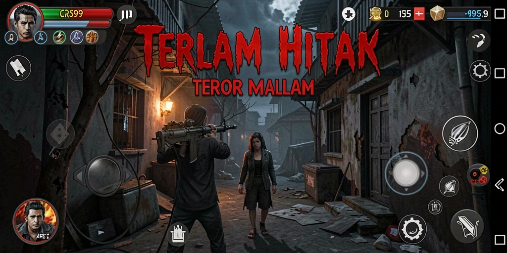 Gameplay mencekam yang membuat pemain merasakan ketakutan.