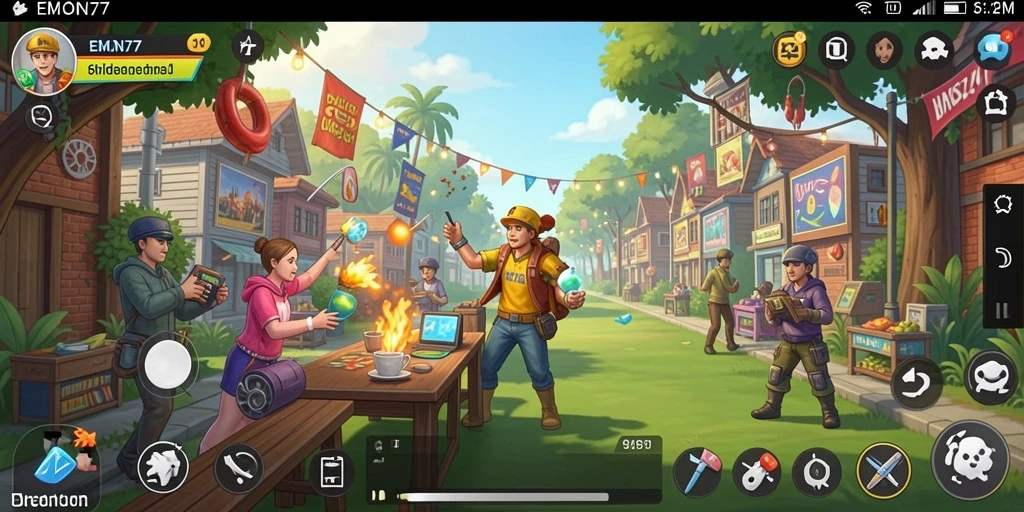 Tampilan gameplay EMON77 yang memikat dan interaktif.