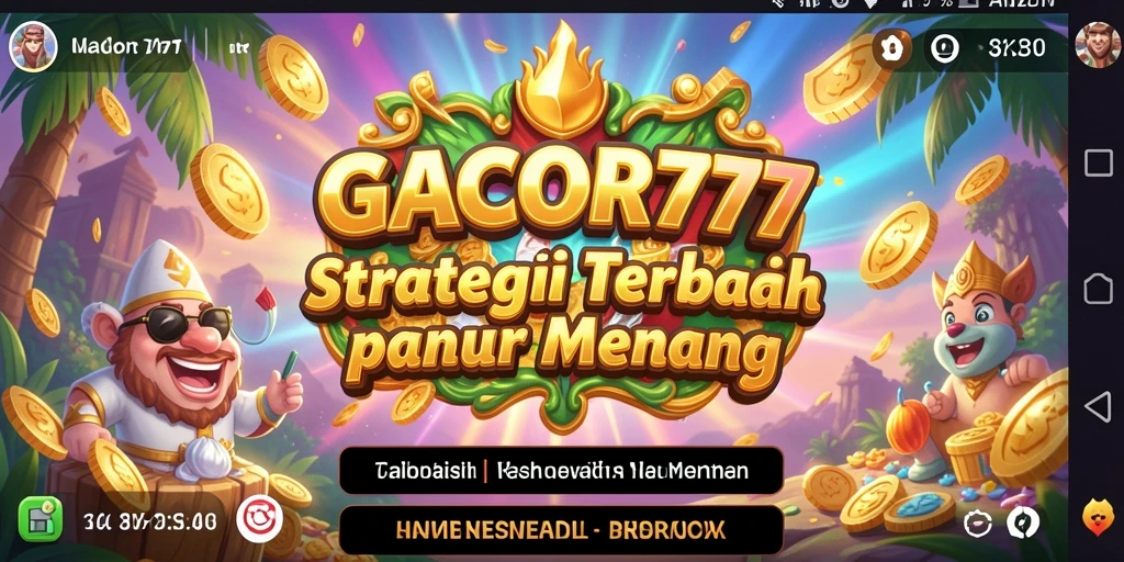 Tampilan gameplay menegangkan dan strategis di GACOR777.