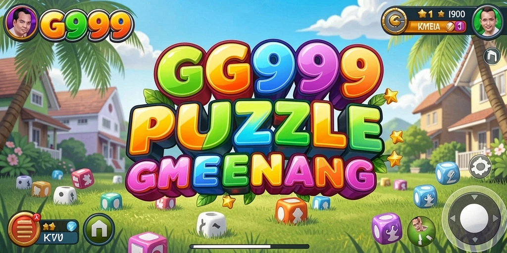 Tangkapan layar GG999 menunjukkan gameplay Puzzle yang menantang dan menarik.