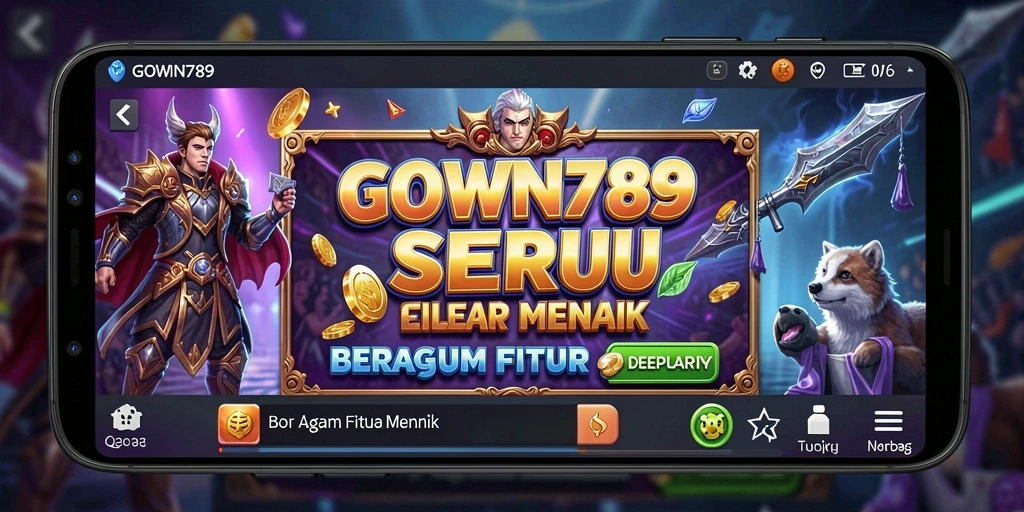 Tampilan gameplay slot GOWIN789 dengan grafis menawan.