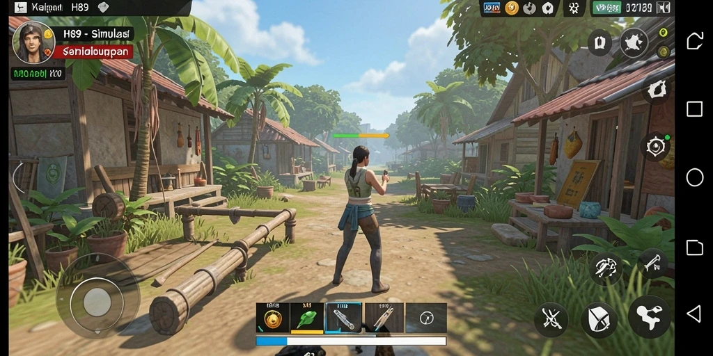 Tampilan gameplay H89 yang menakjubkan dalam simulasi kehidupan.