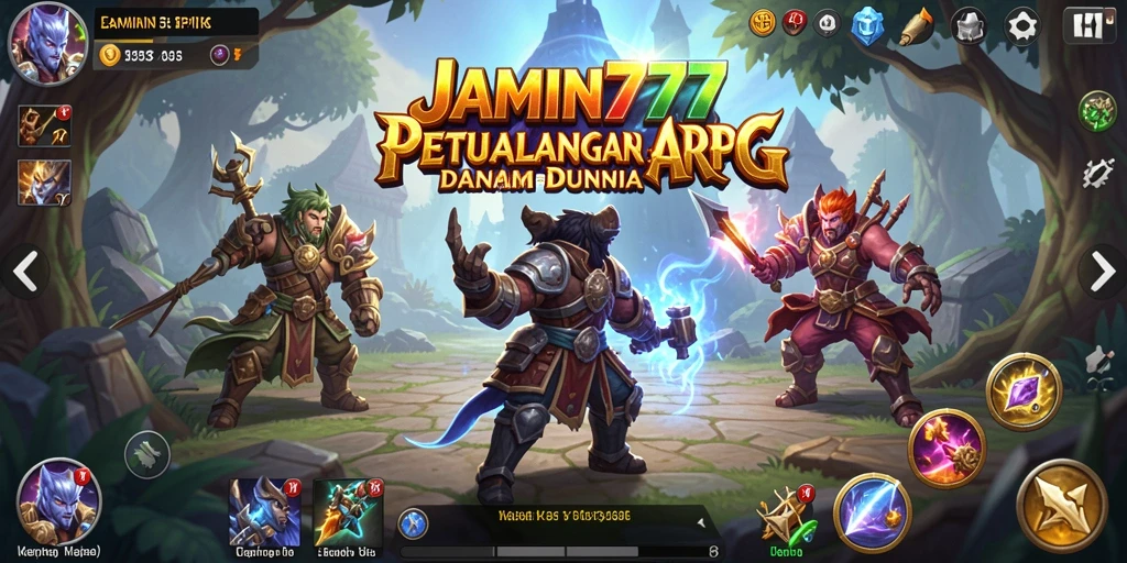 Screenshot menampilkan aksi seru dalam gameplay ARPG.