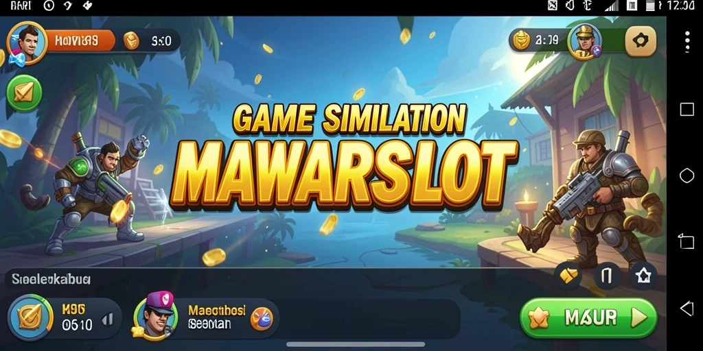 Tampilan gameplay MAWARSLOT yang seru dan menegangkan.