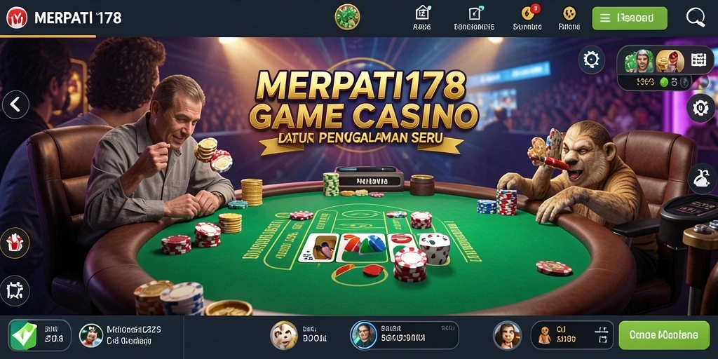 Tampilan gameplay Live Casino yang menarik dan interaktif.