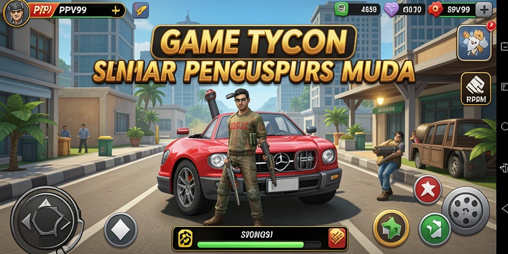 Screenshot gameplay menampilkan pengalaman manajerial yang mendebarkan.