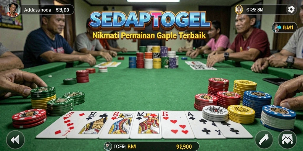 Tampilan gameplay SEDAPTOGEL yang seru dan interaktif.