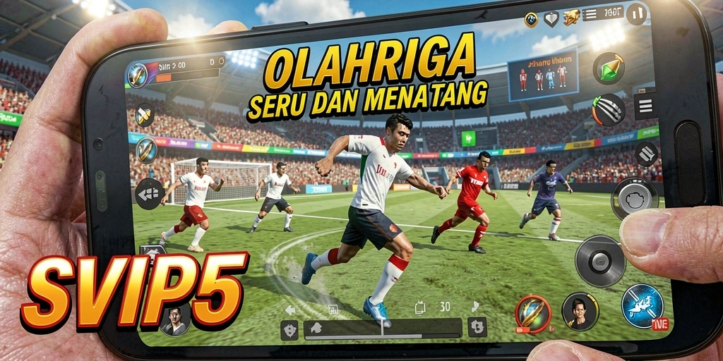 Screenshot gameplay SVIP5 dengan aksi seru dalam olahraga.