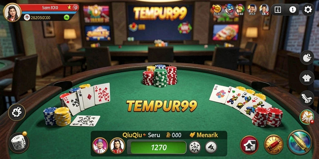 Menampilkan gameplay seru dari TEMPUR99 yang penuh strategi.